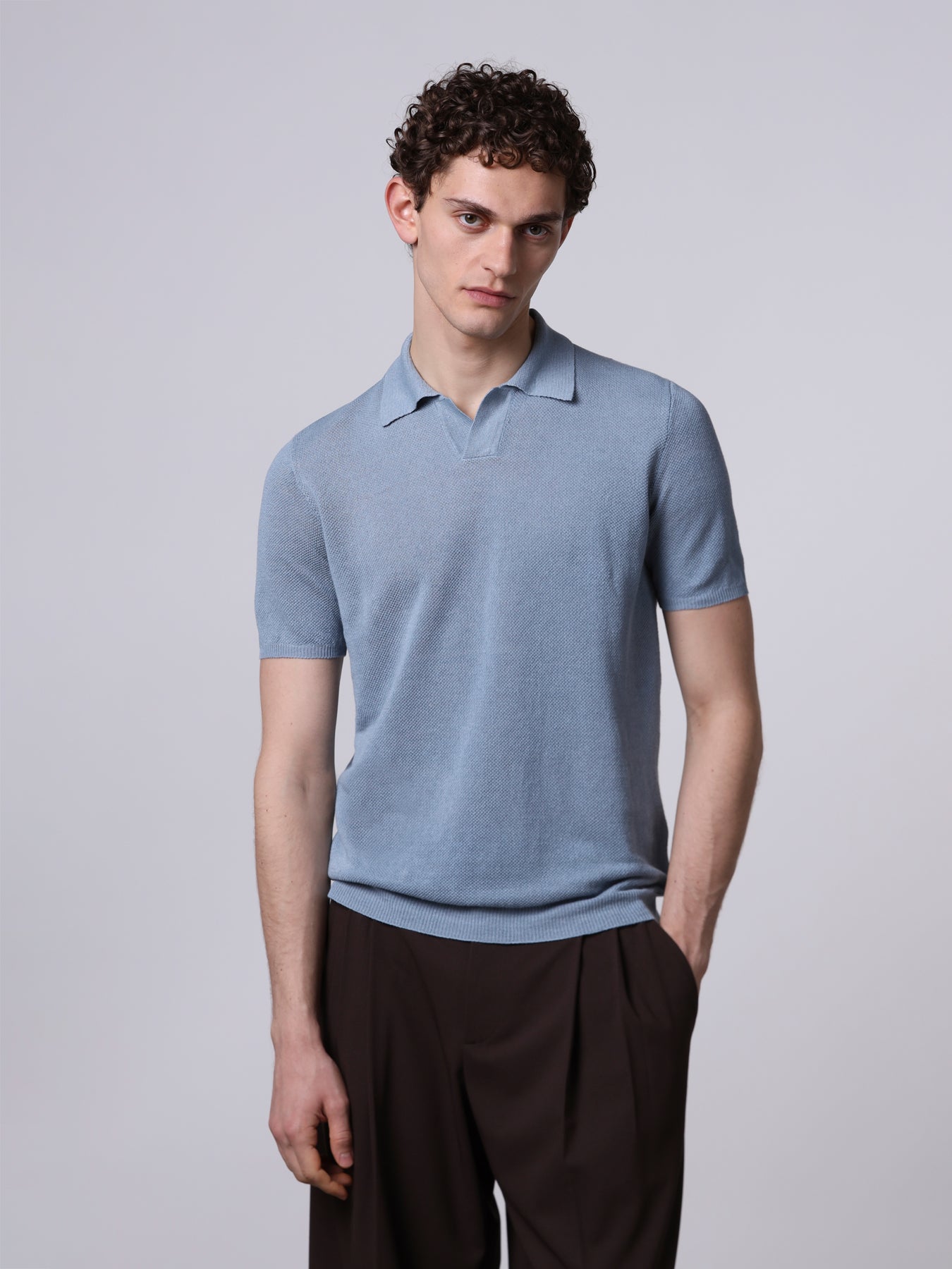 Polo in lino