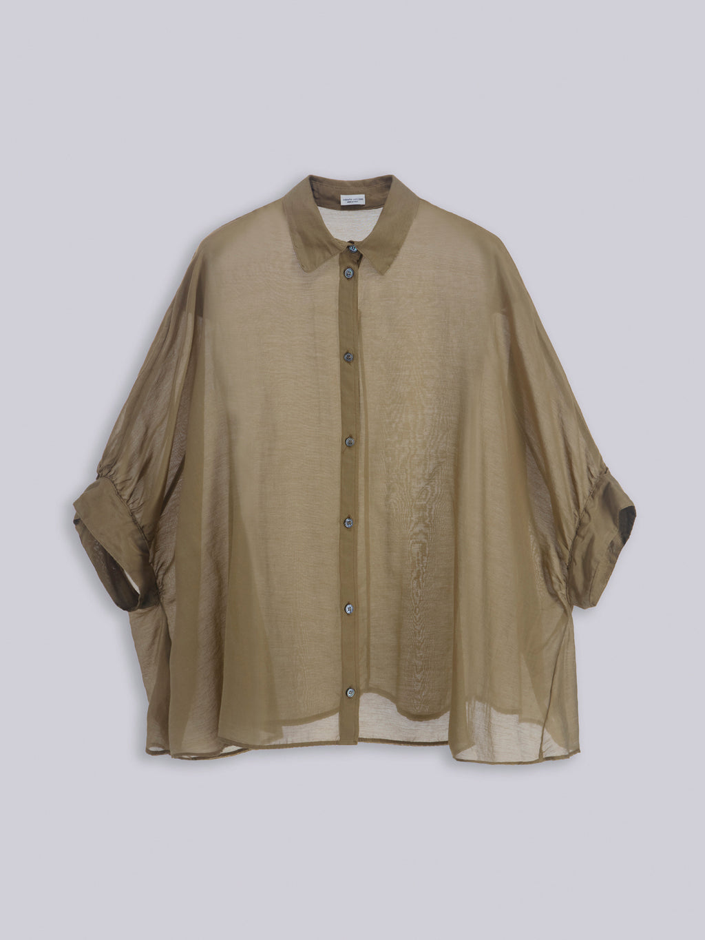 Camicia over a maniche corte
