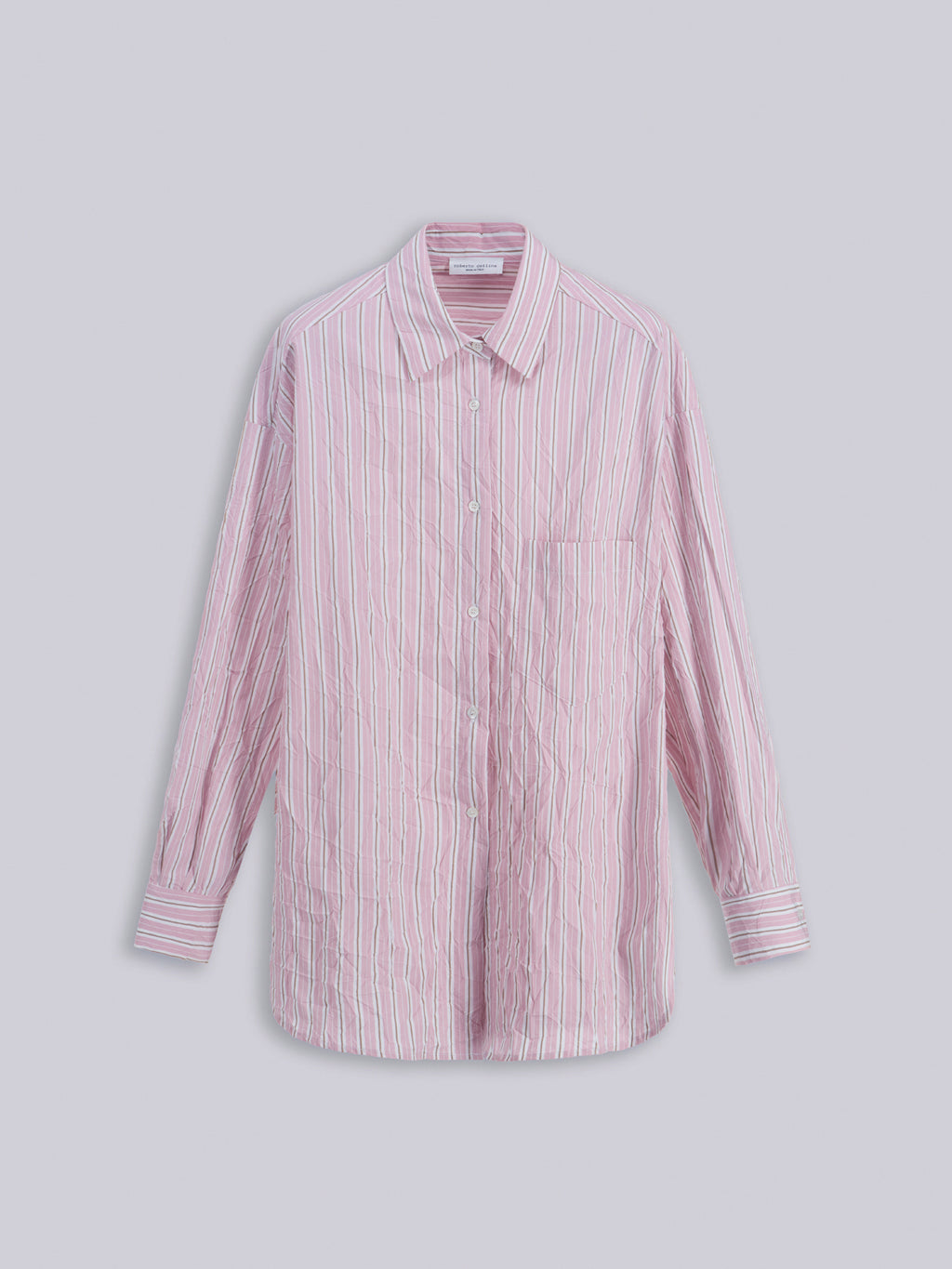 Camicia over stropicciata