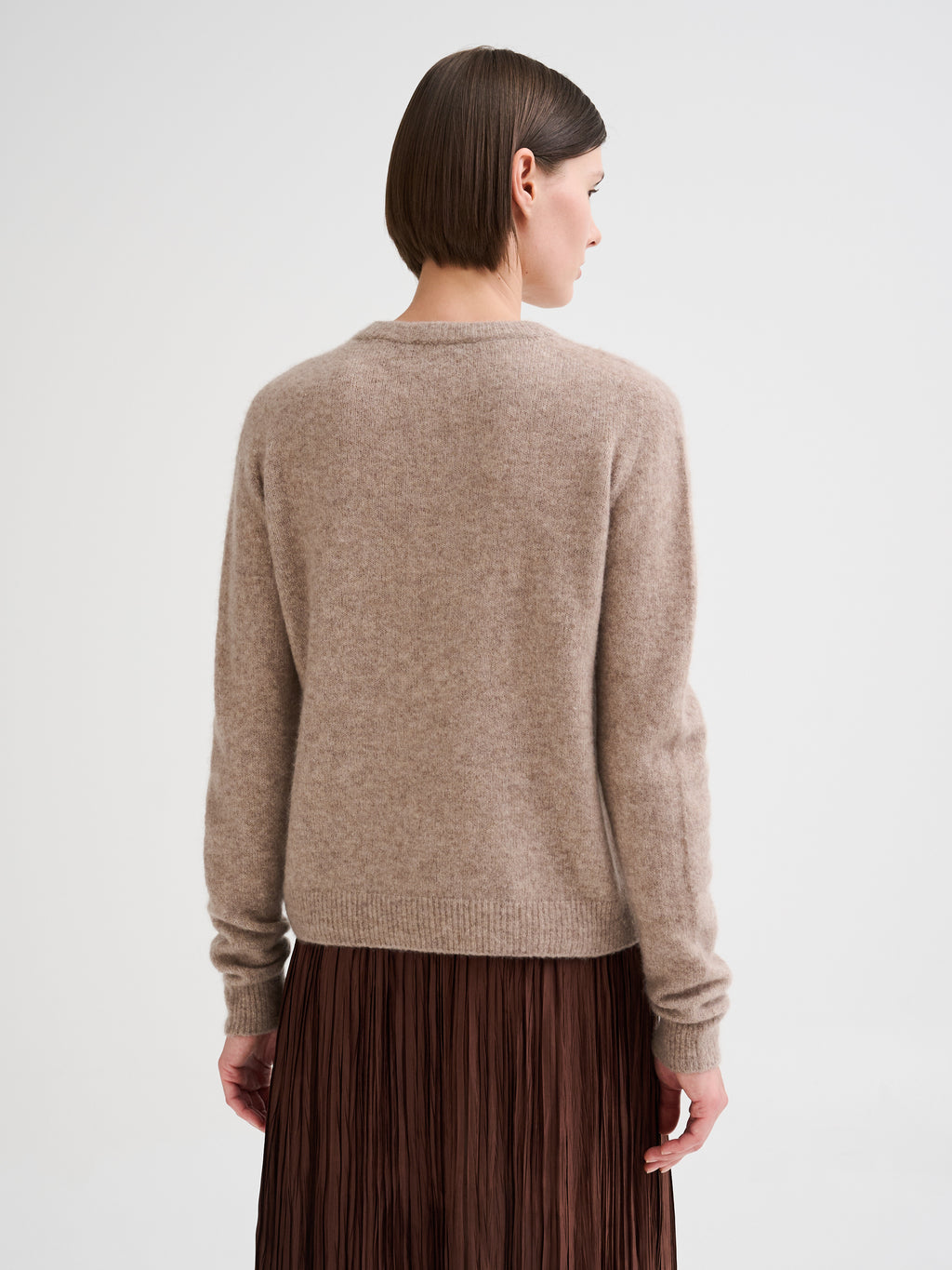 Maglia in cashmere e seta