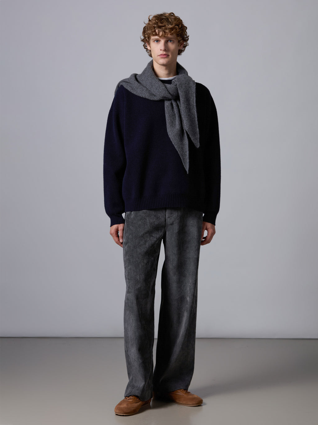 Bandana in cashmere e seta