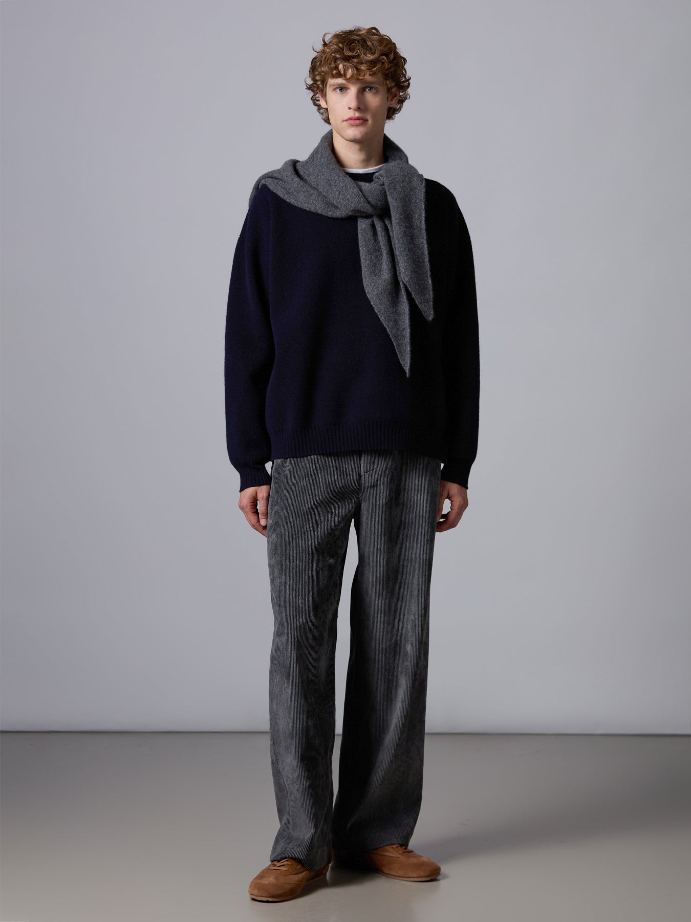 Bandana in cashmere e seta