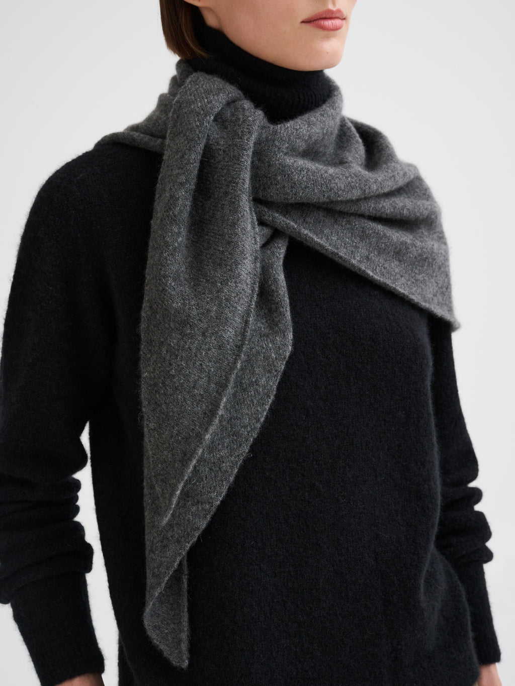 Bandana in cashmere e seta