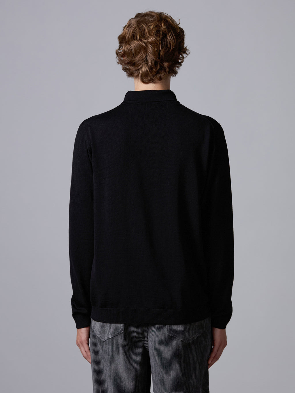 Polo in lana merino