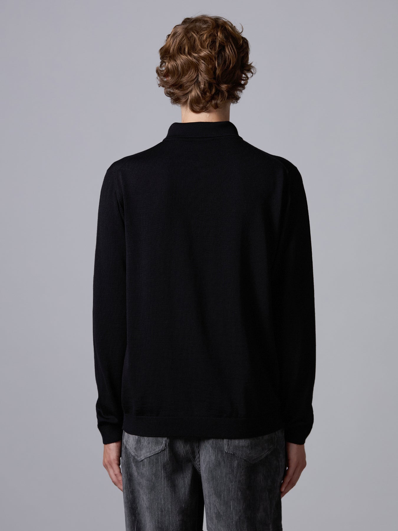 Polo in lana merino