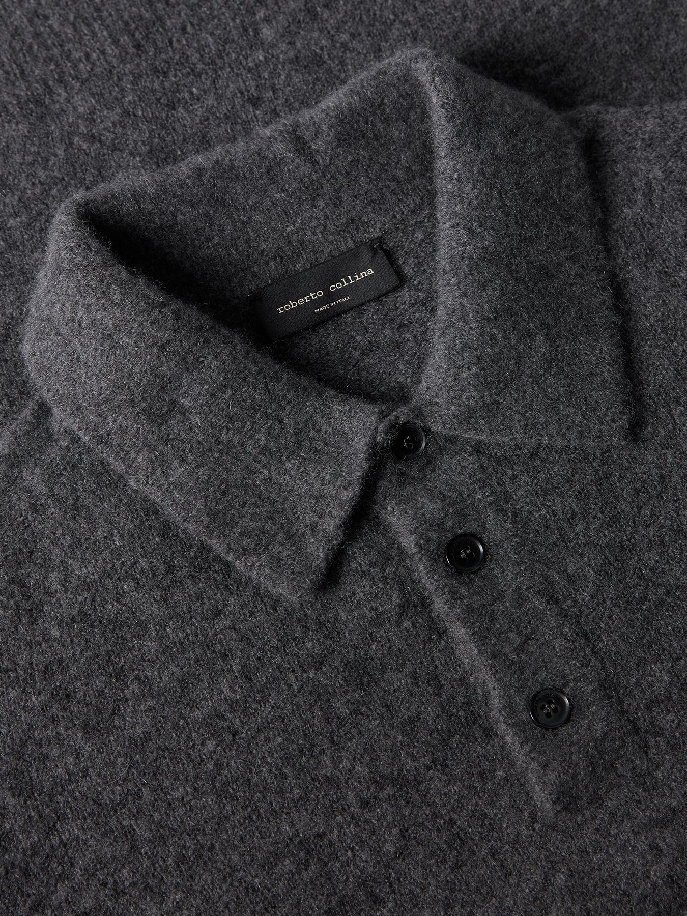 Polo in cashmere e seta