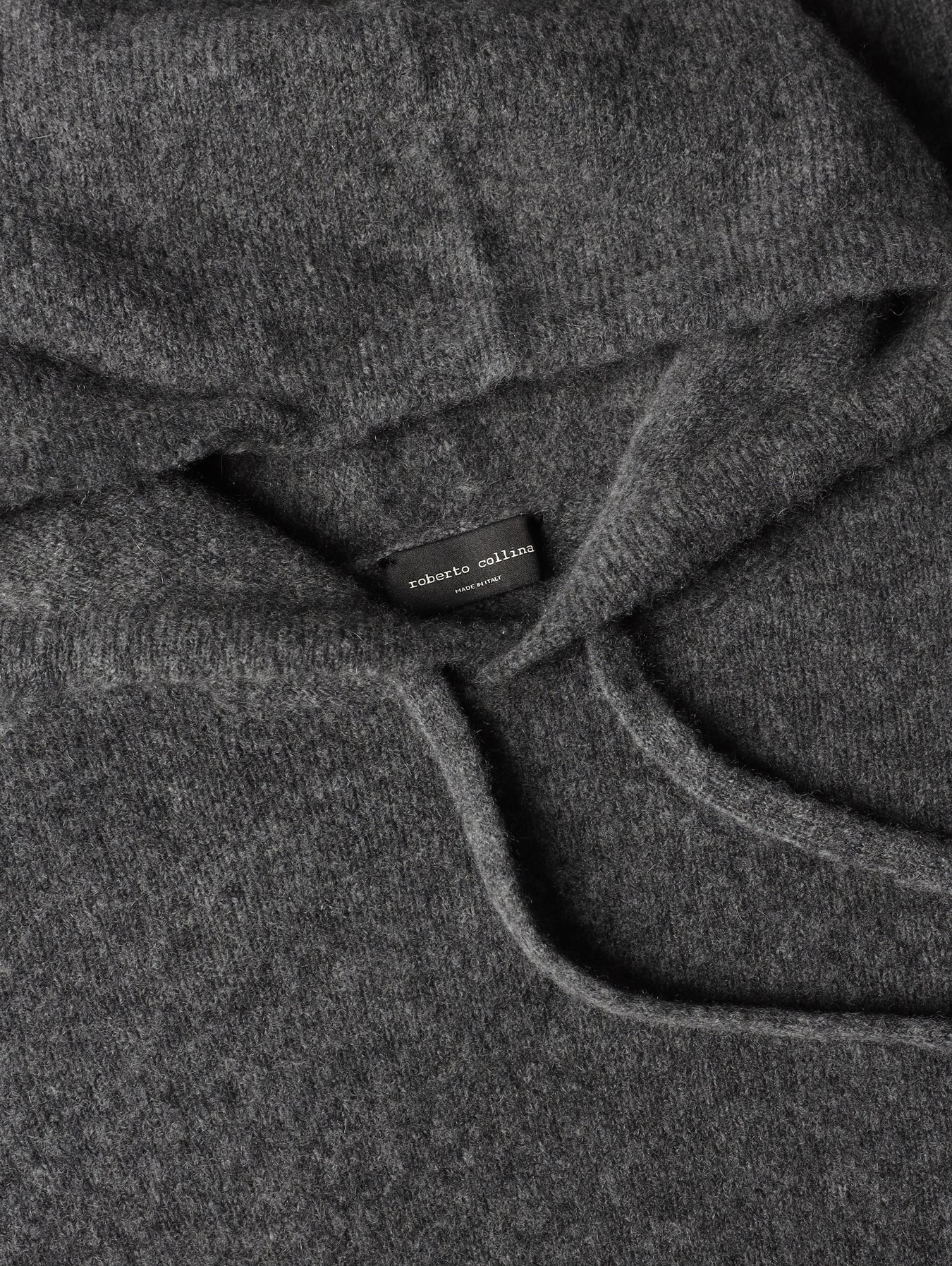 Felpa in cashmere e seta