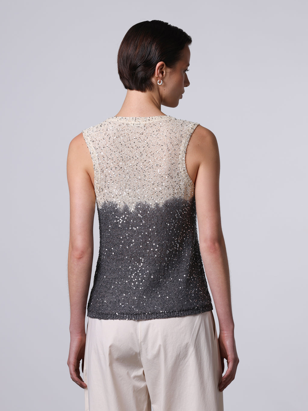Top con paillettes