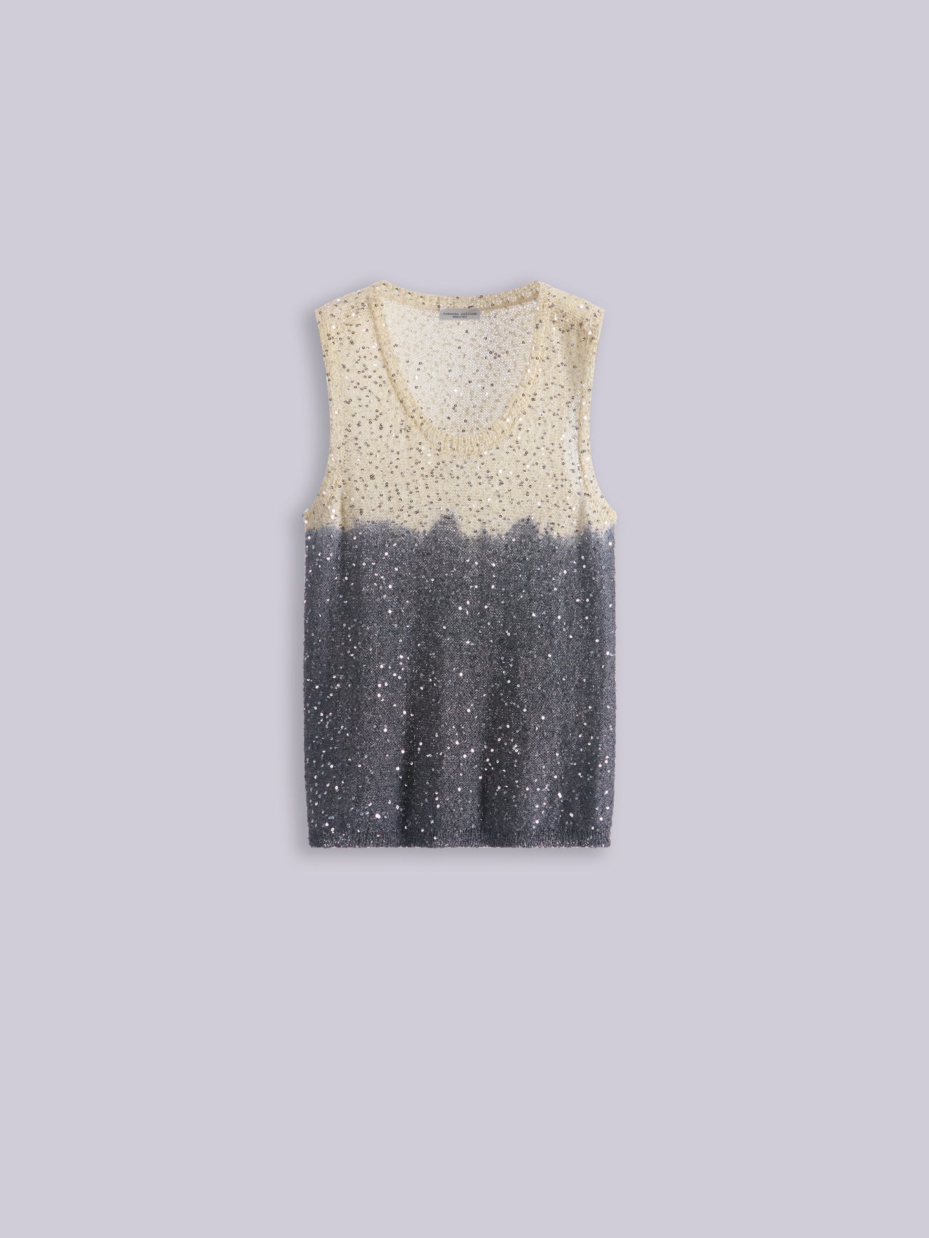 Top con paillettes