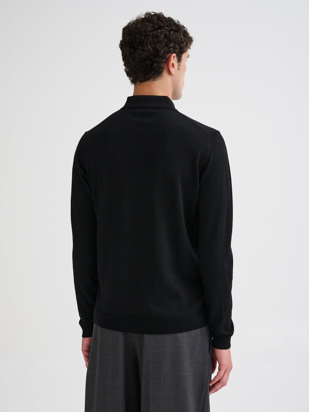 Polo in lana merino