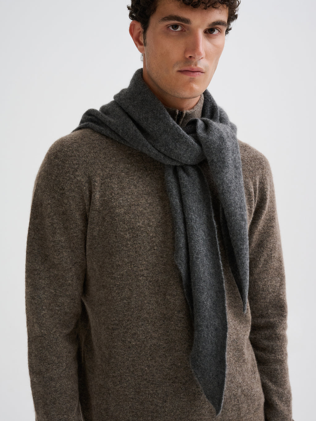 Bandana in cashmere e seta