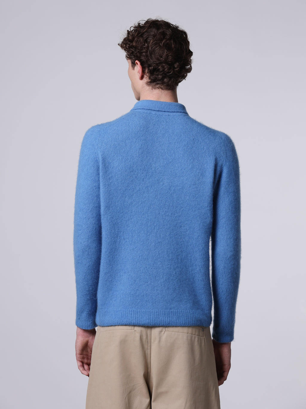 Polo in cashmere e seta