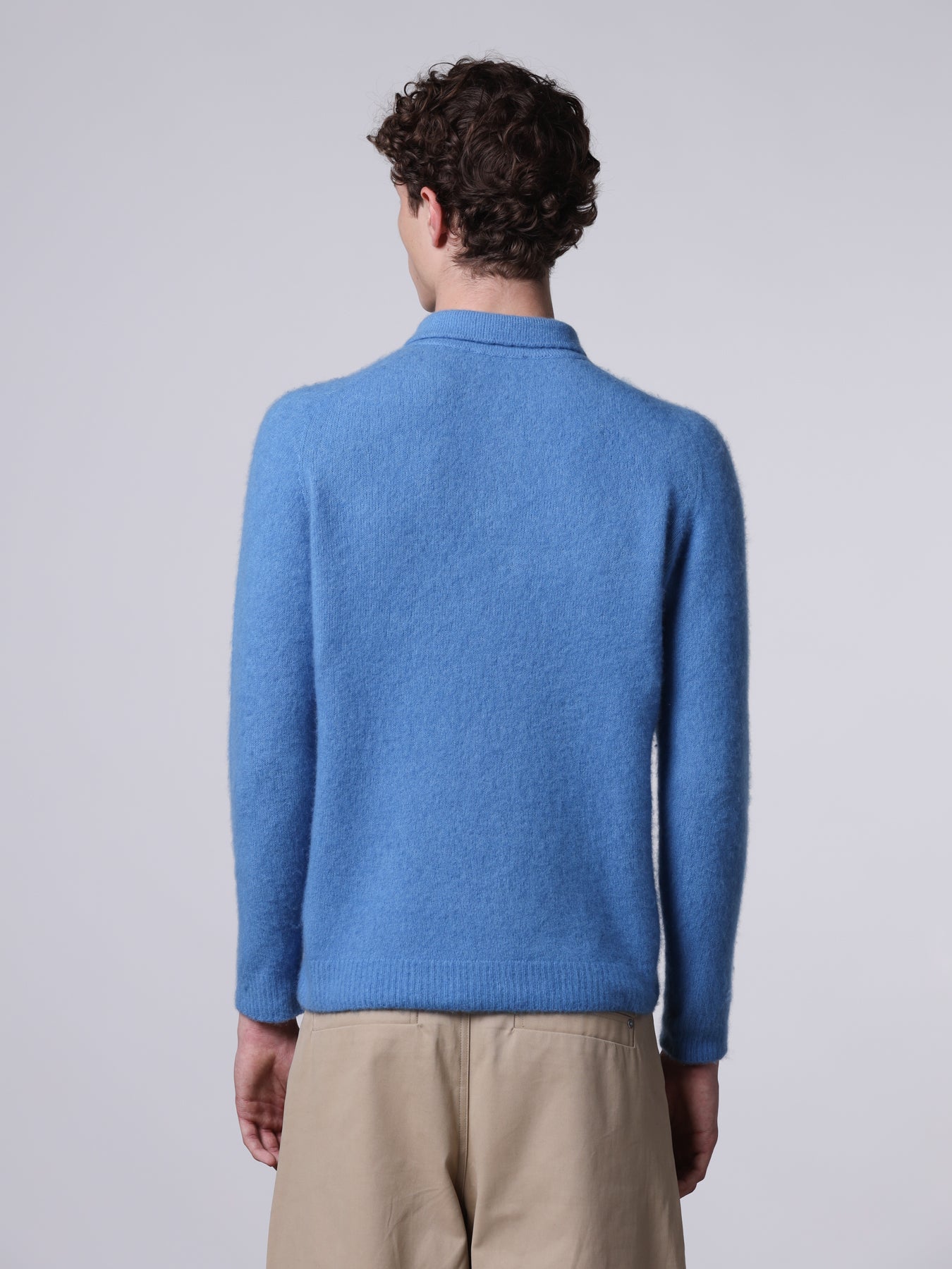 Polo in cashmere e seta