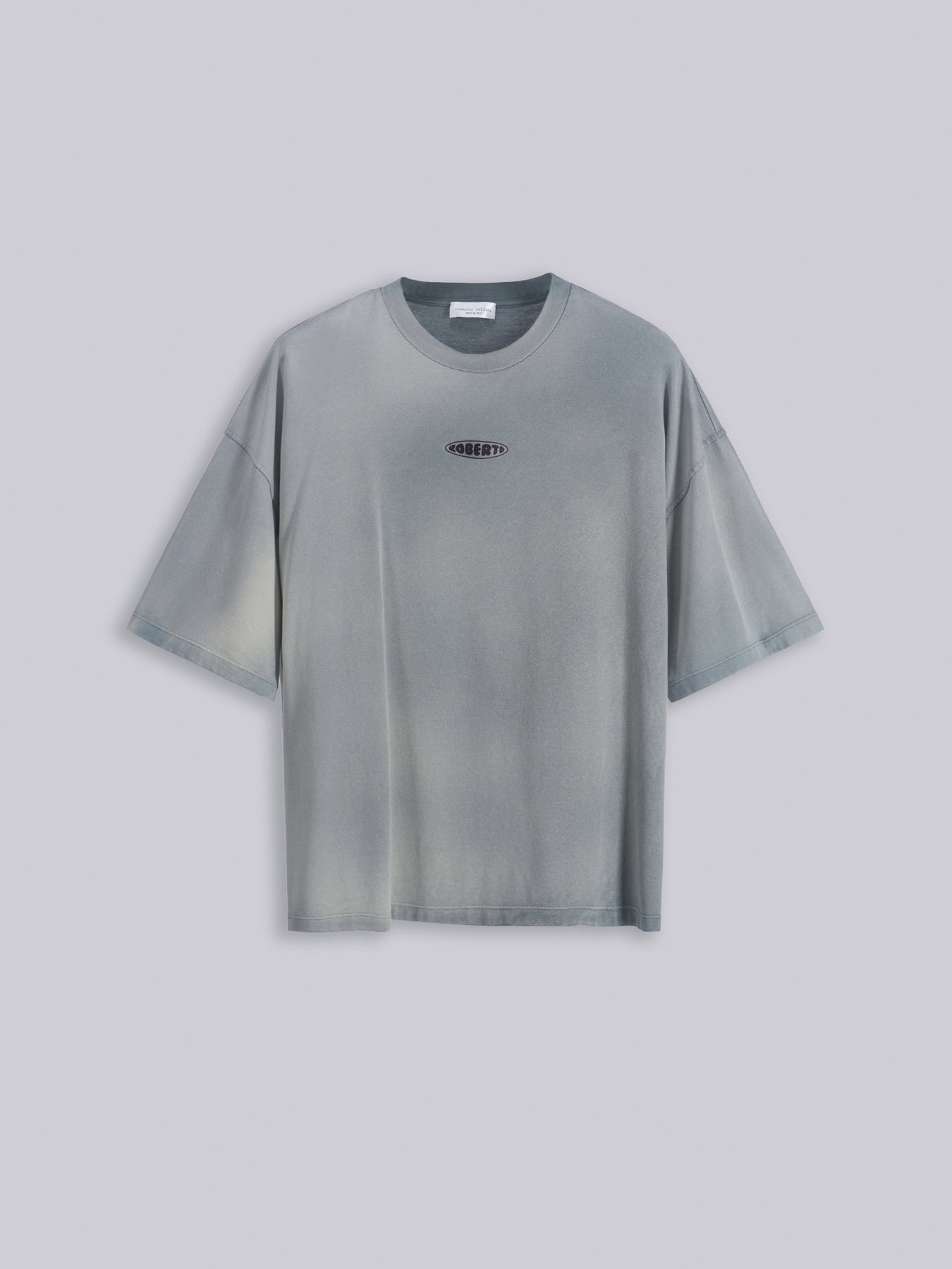 T-shirt con trattamento artigianale