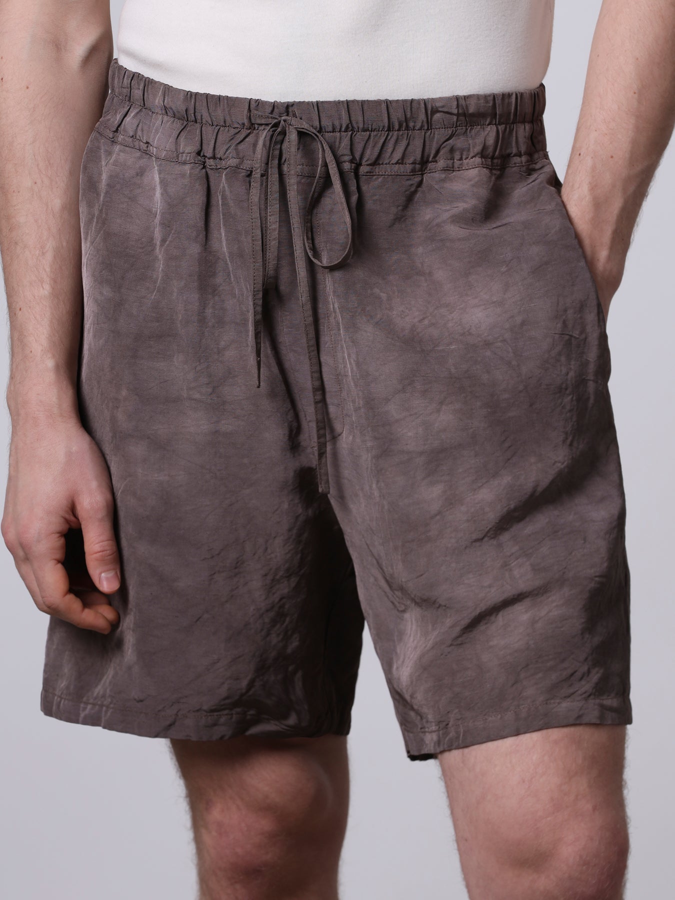 Bermuda con trattamento artigianale