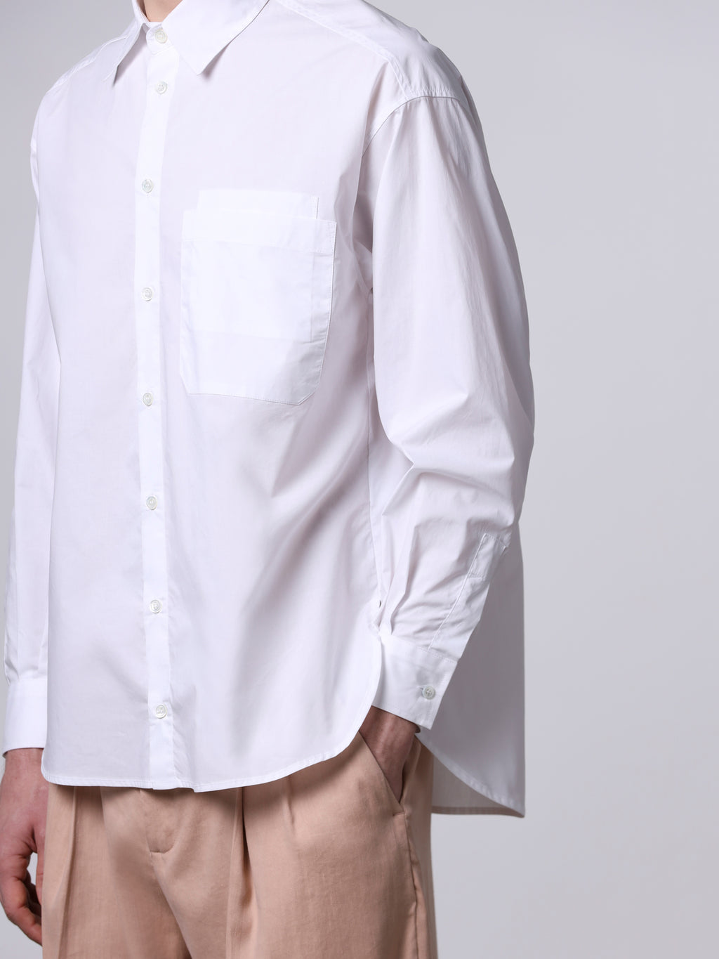 Camicia over con tasca