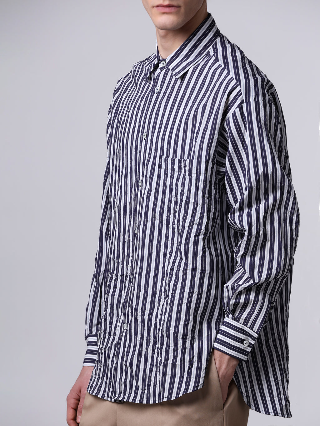 Camicia over stropicciata