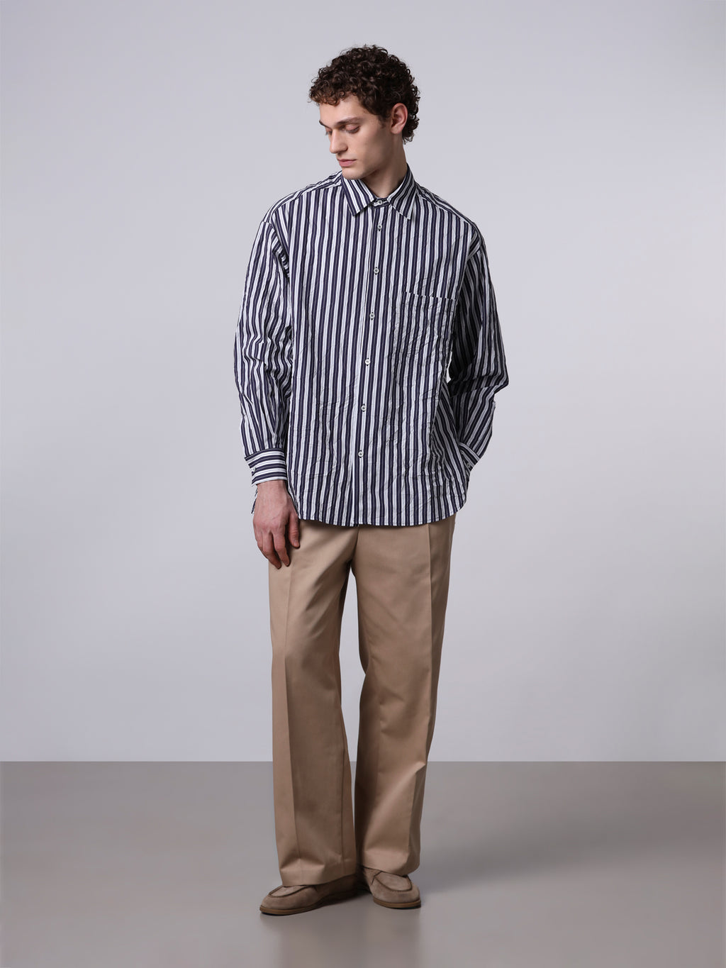 Camicia over stropicciata