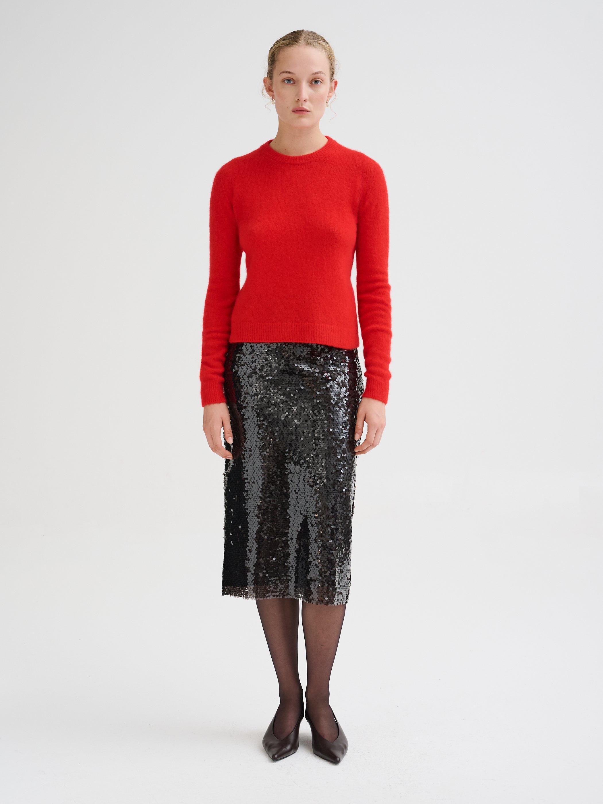 Maglia in cashmere e seta