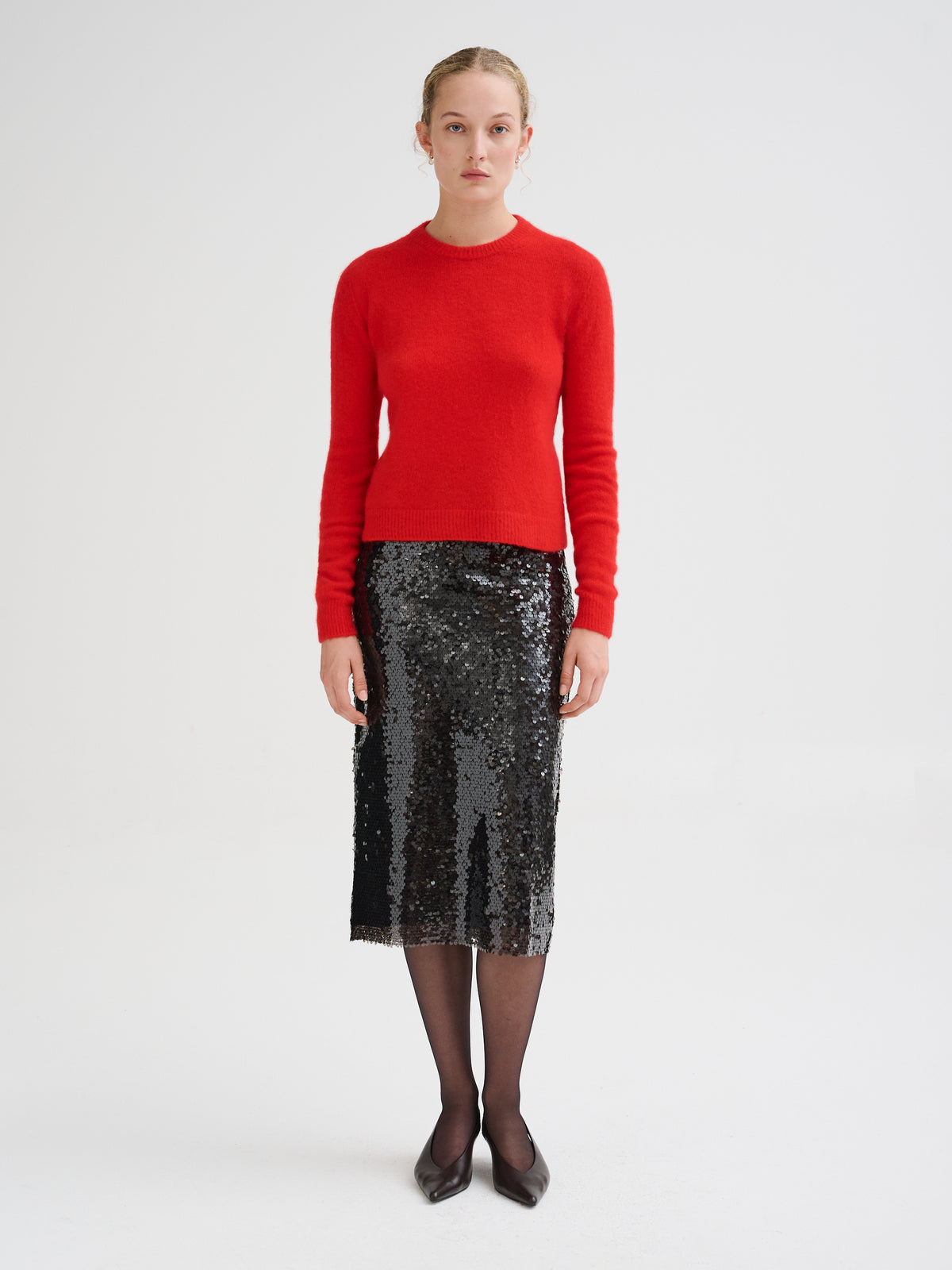 Maglia in cashmere e seta