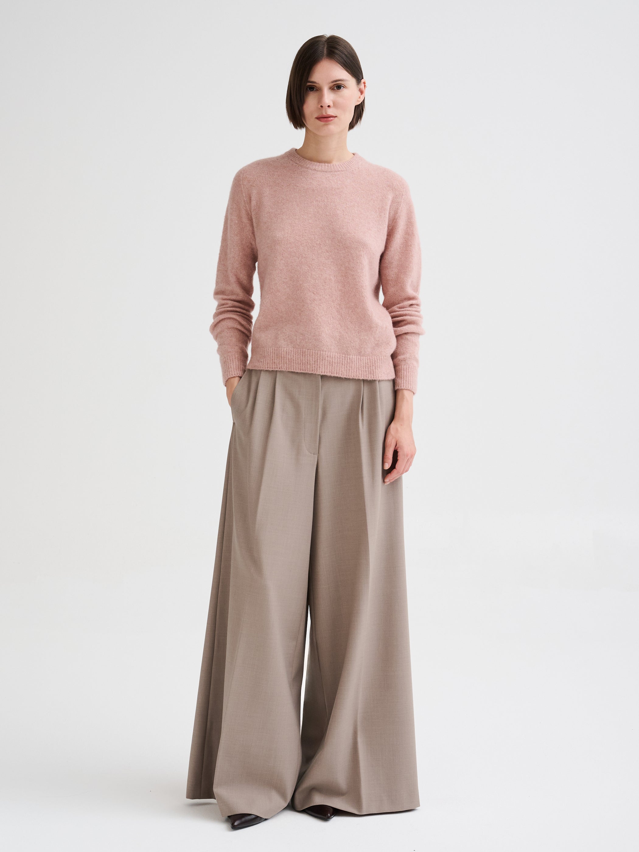 Maglia in cashmere e seta