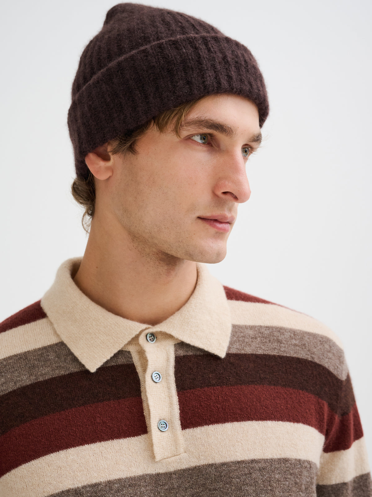 Berretto in cashmere e seta