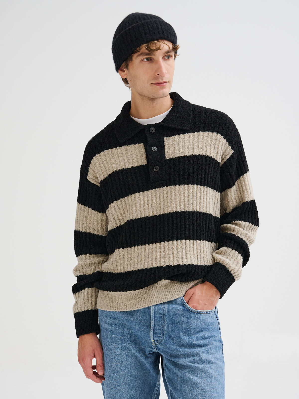 Berretto in cashmere e seta
