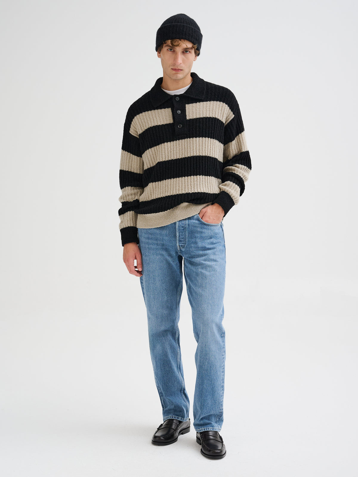 Berretto in cashmere e seta