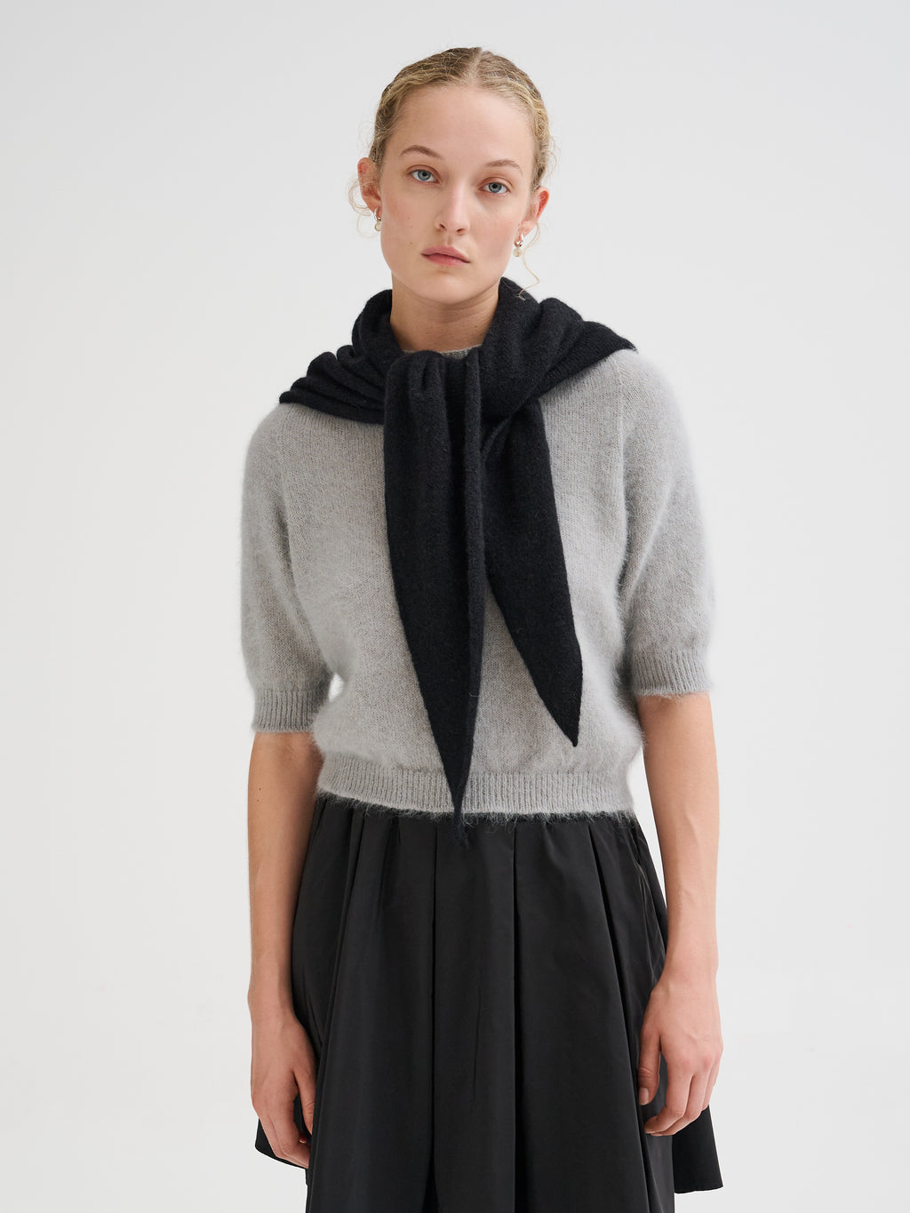 Bandana in cashmere e seta