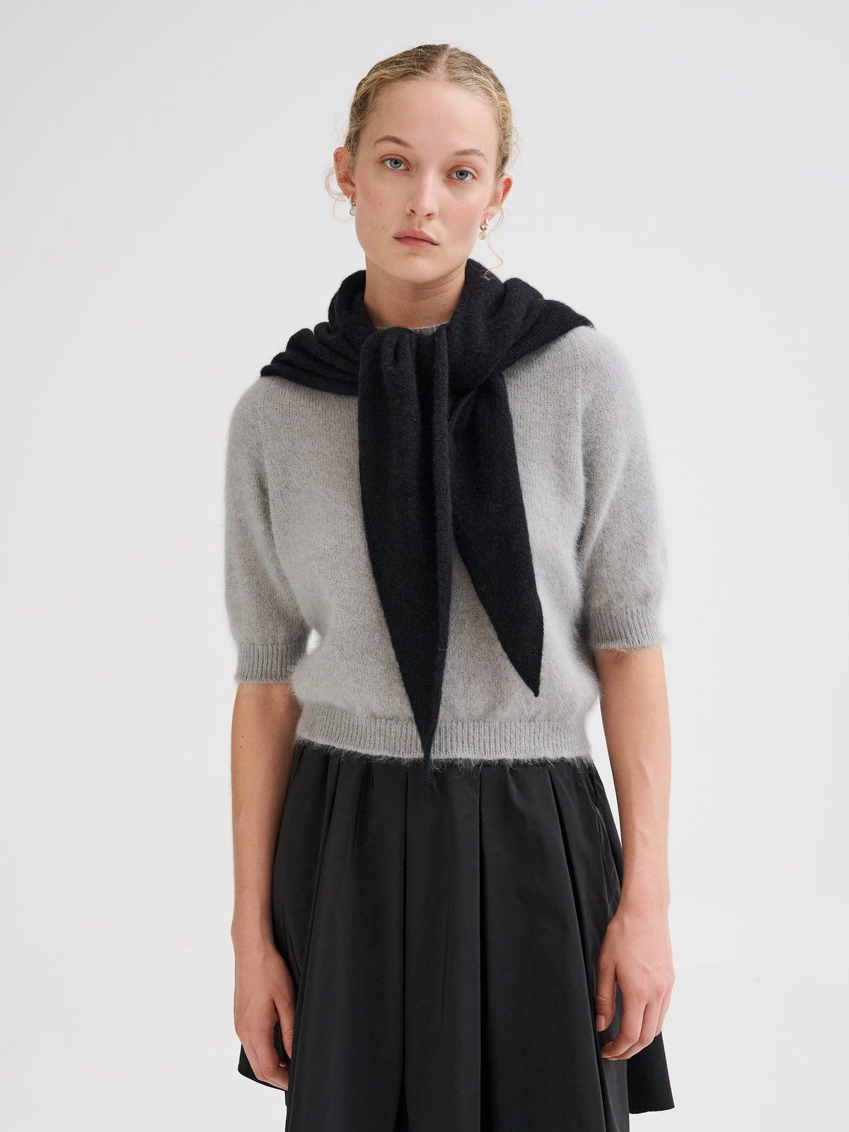Bandana in cashmere e seta