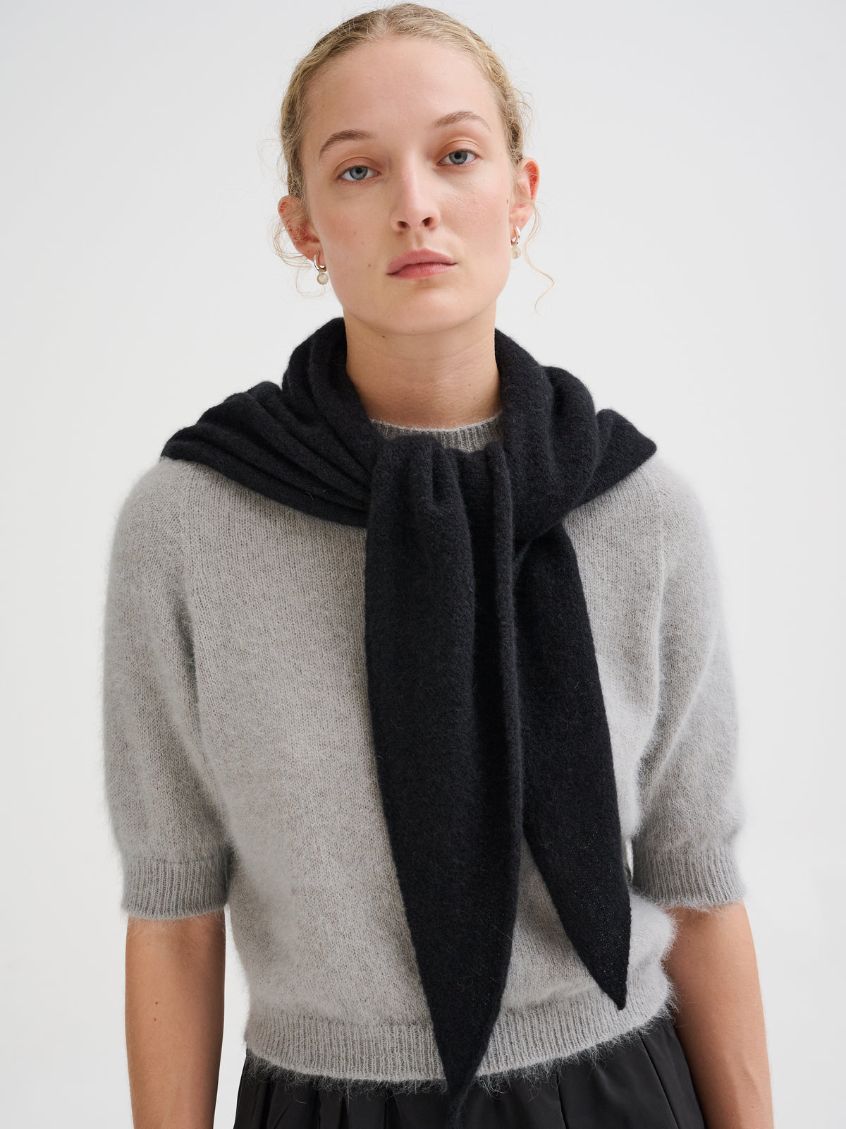 Bandana in cashmere e seta