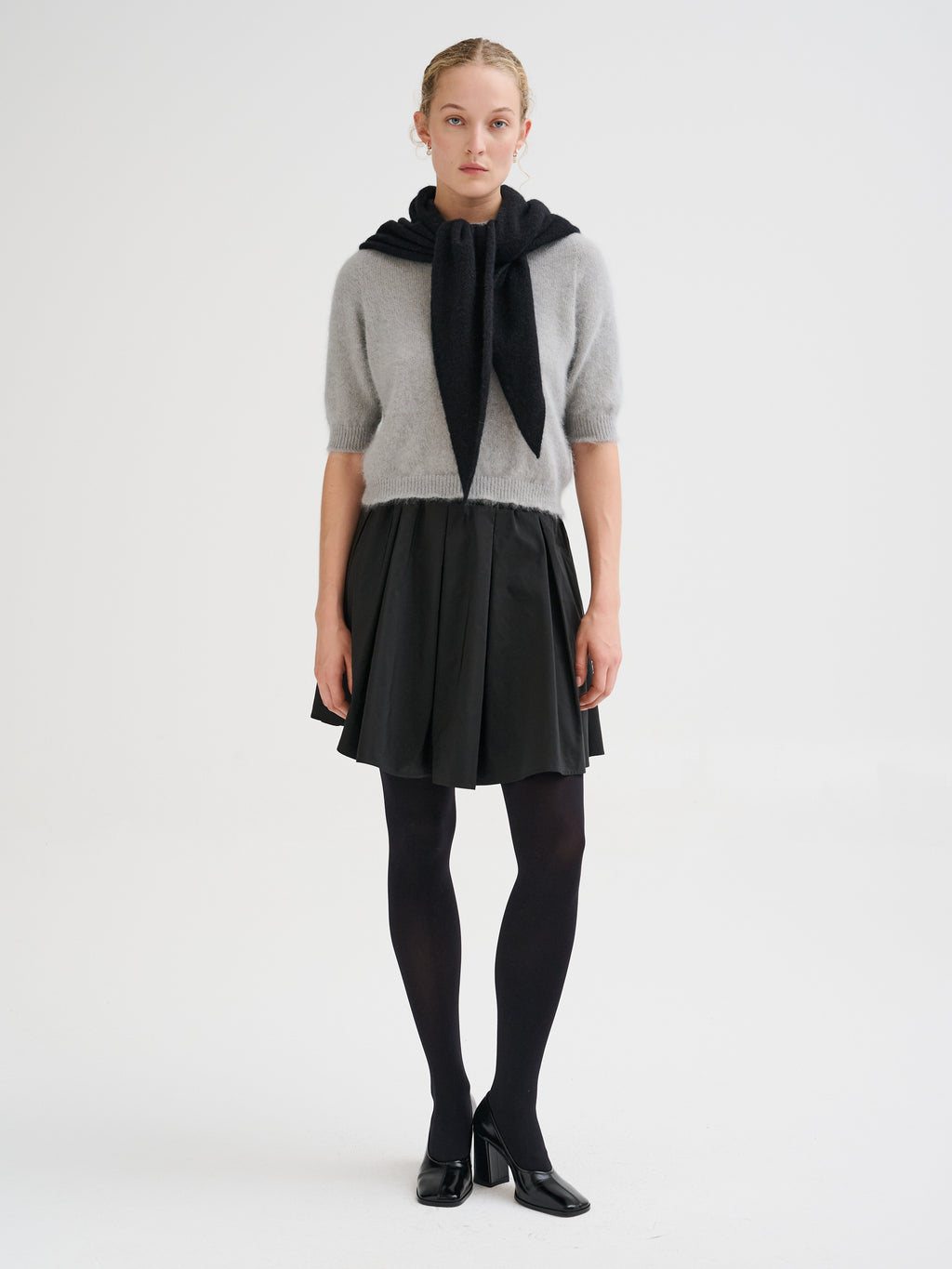 Bandana in cashmere e seta
