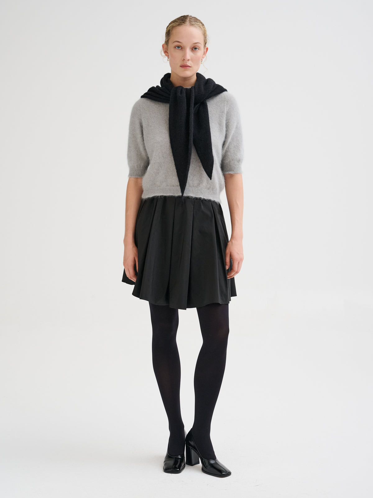 Bandana in cashmere e seta