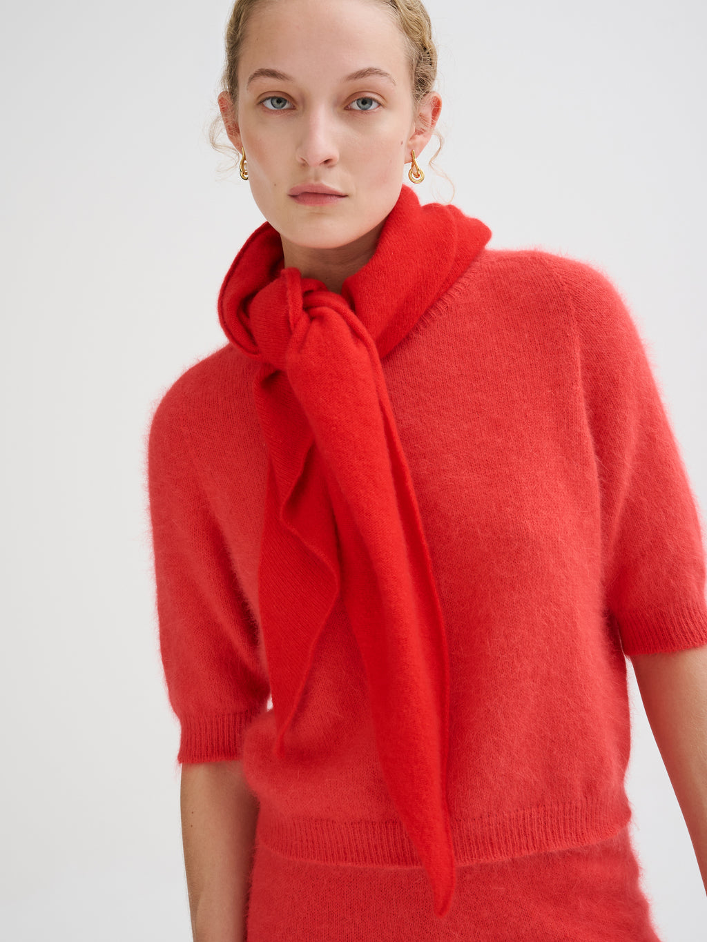 Bandana in cashmere e seta