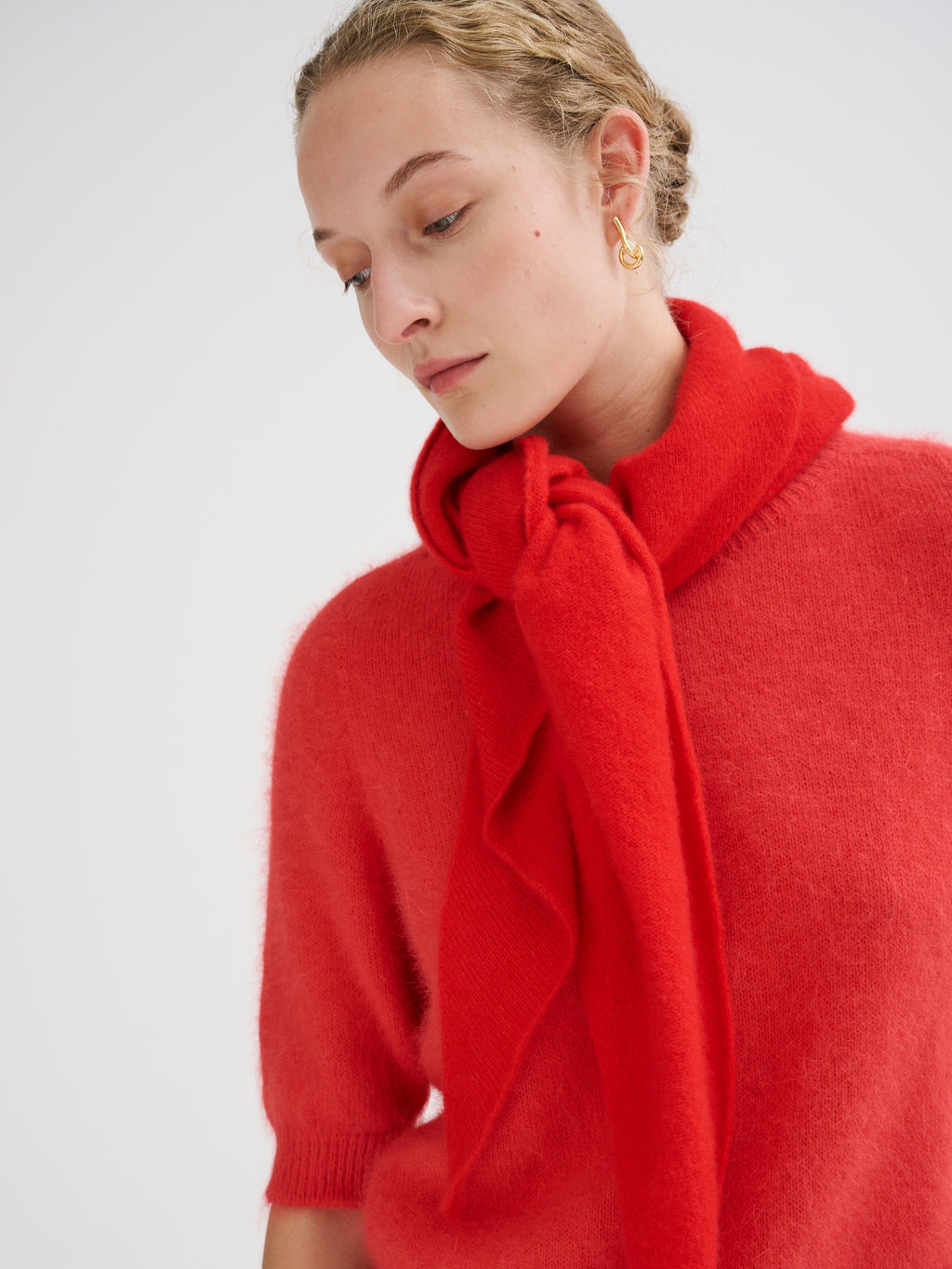 Bandana in cashmere e seta