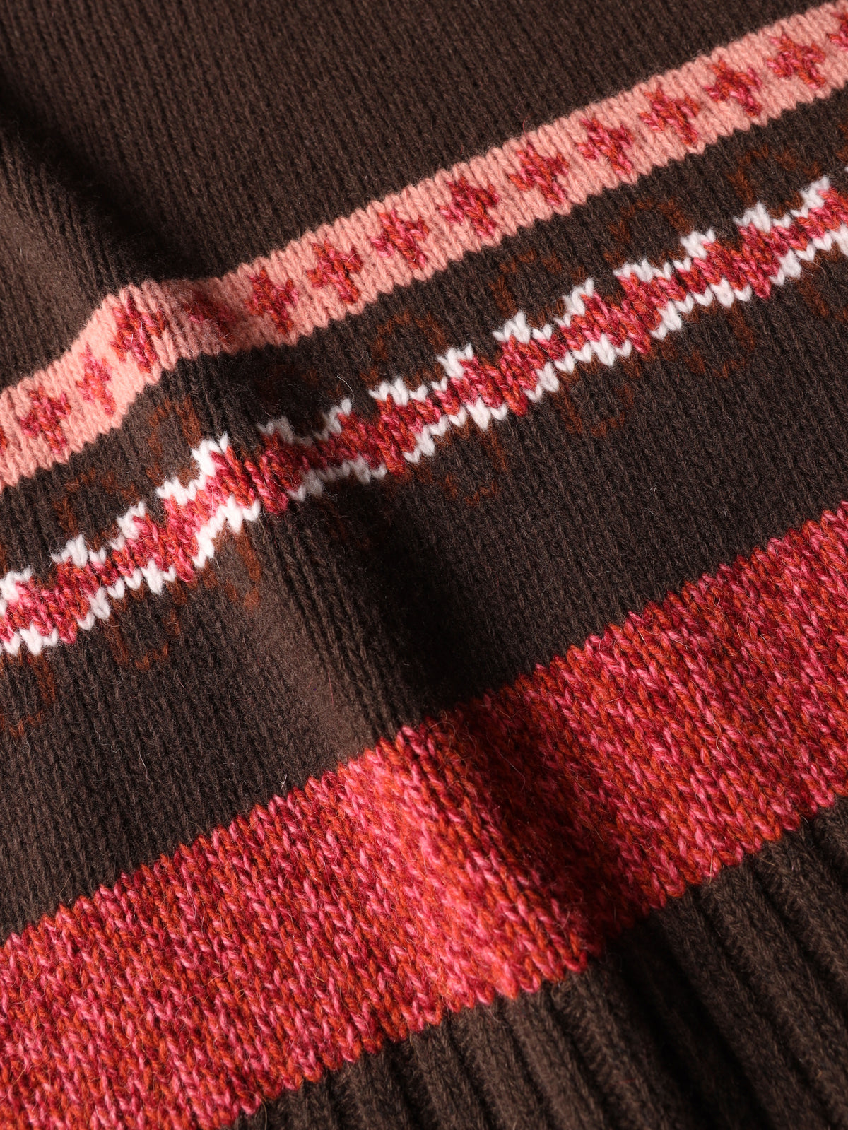 Slipover jacquard in lana e alpaca