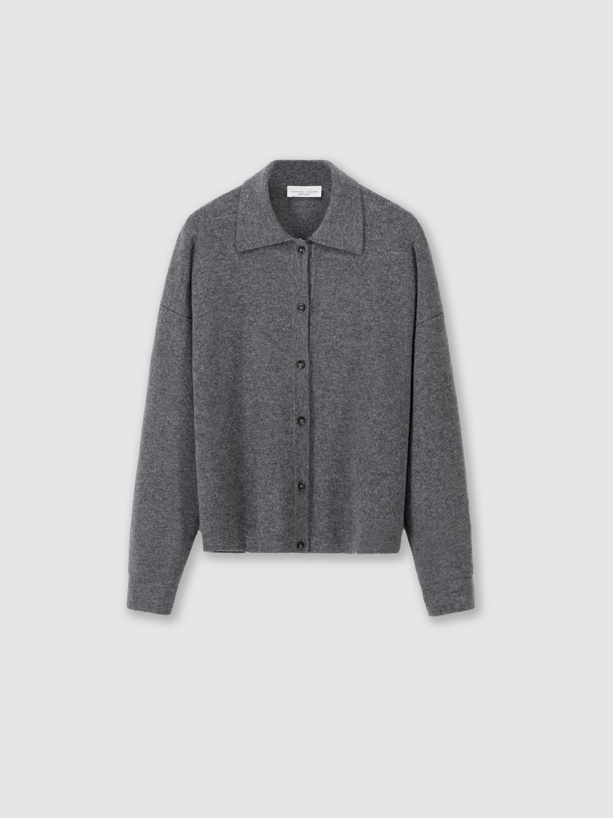 Camicia in lana merino
