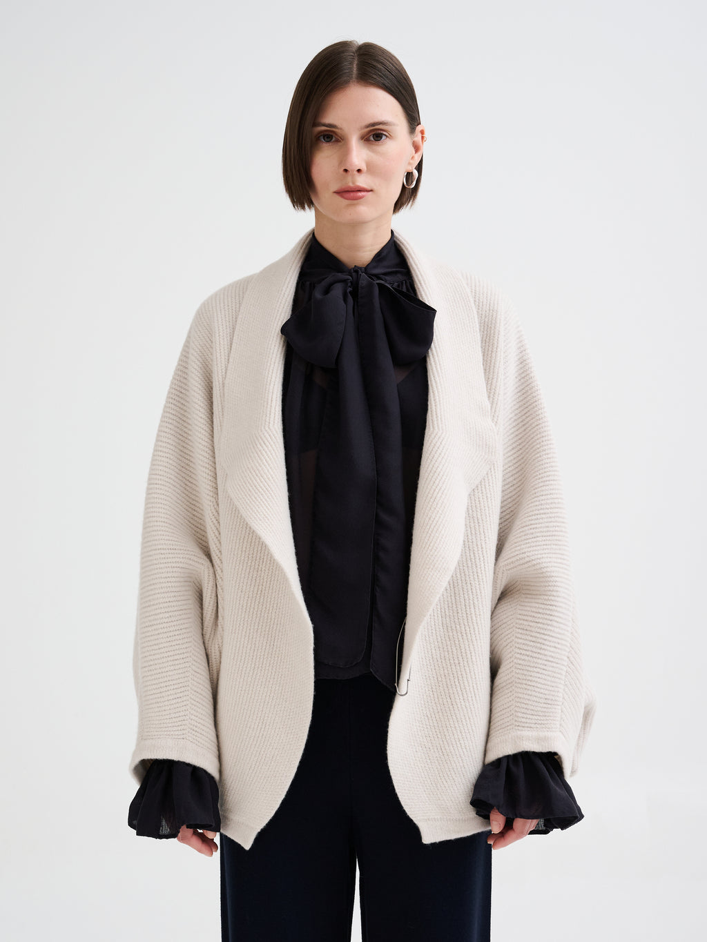Cappa in lana merino