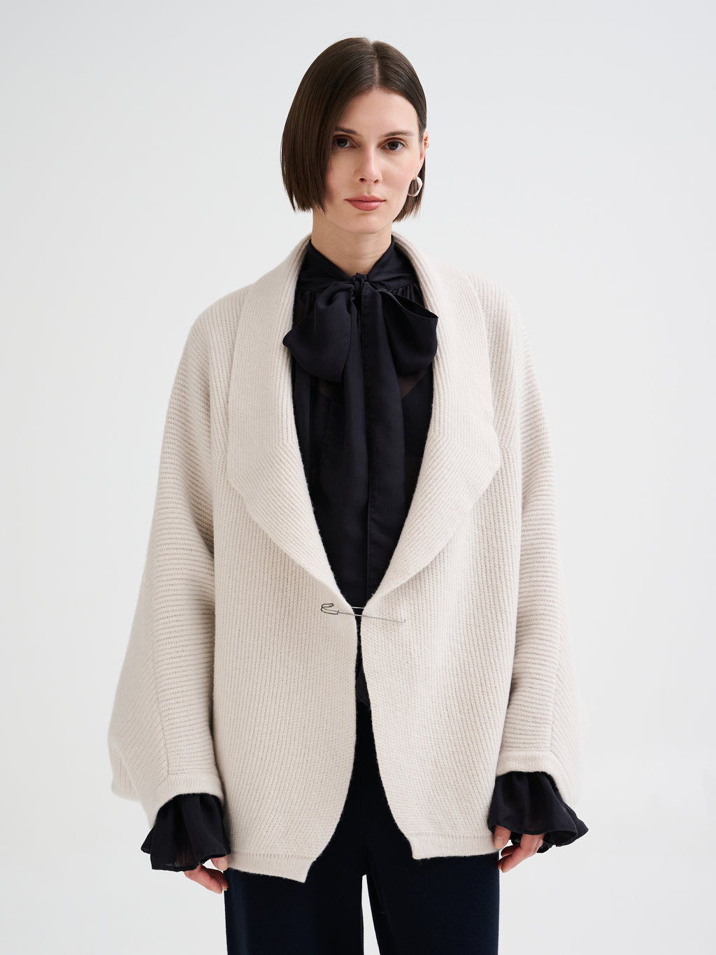 Cappa in lana merino