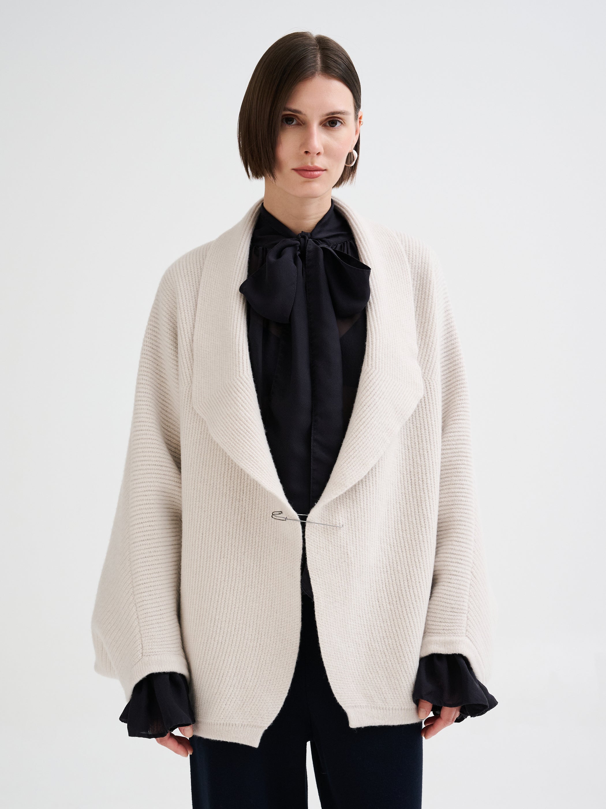 Cappa in lana merino