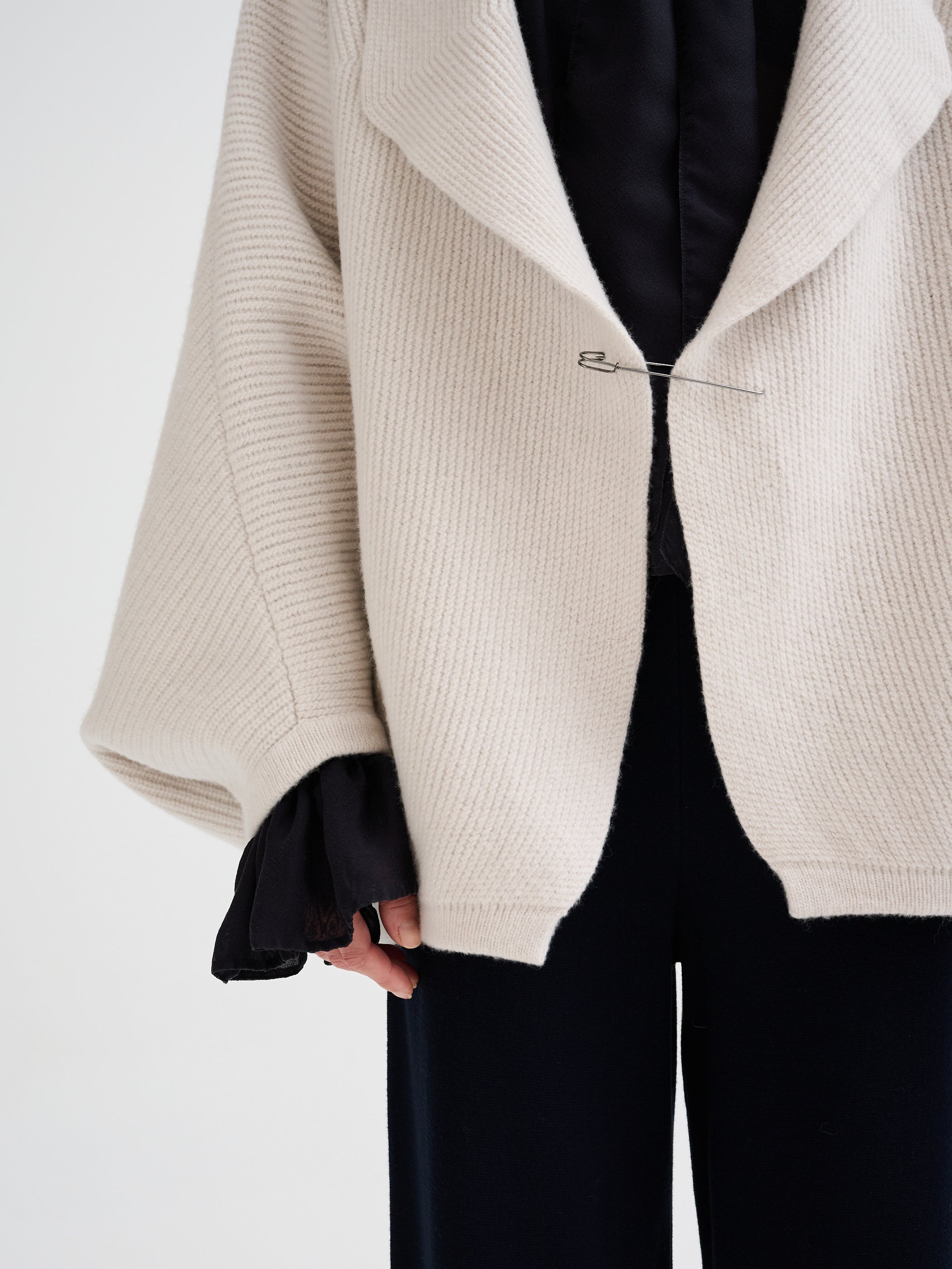 Cappa in lana merino