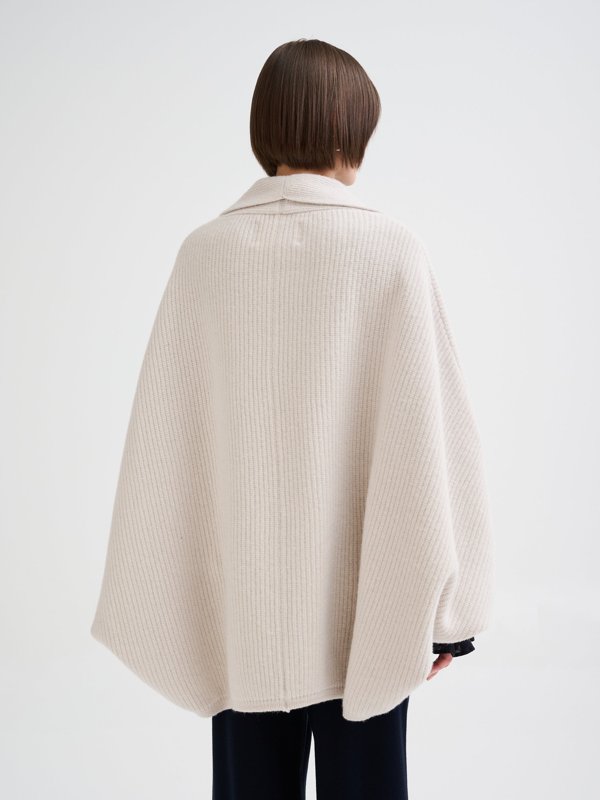Cappa in lana merino