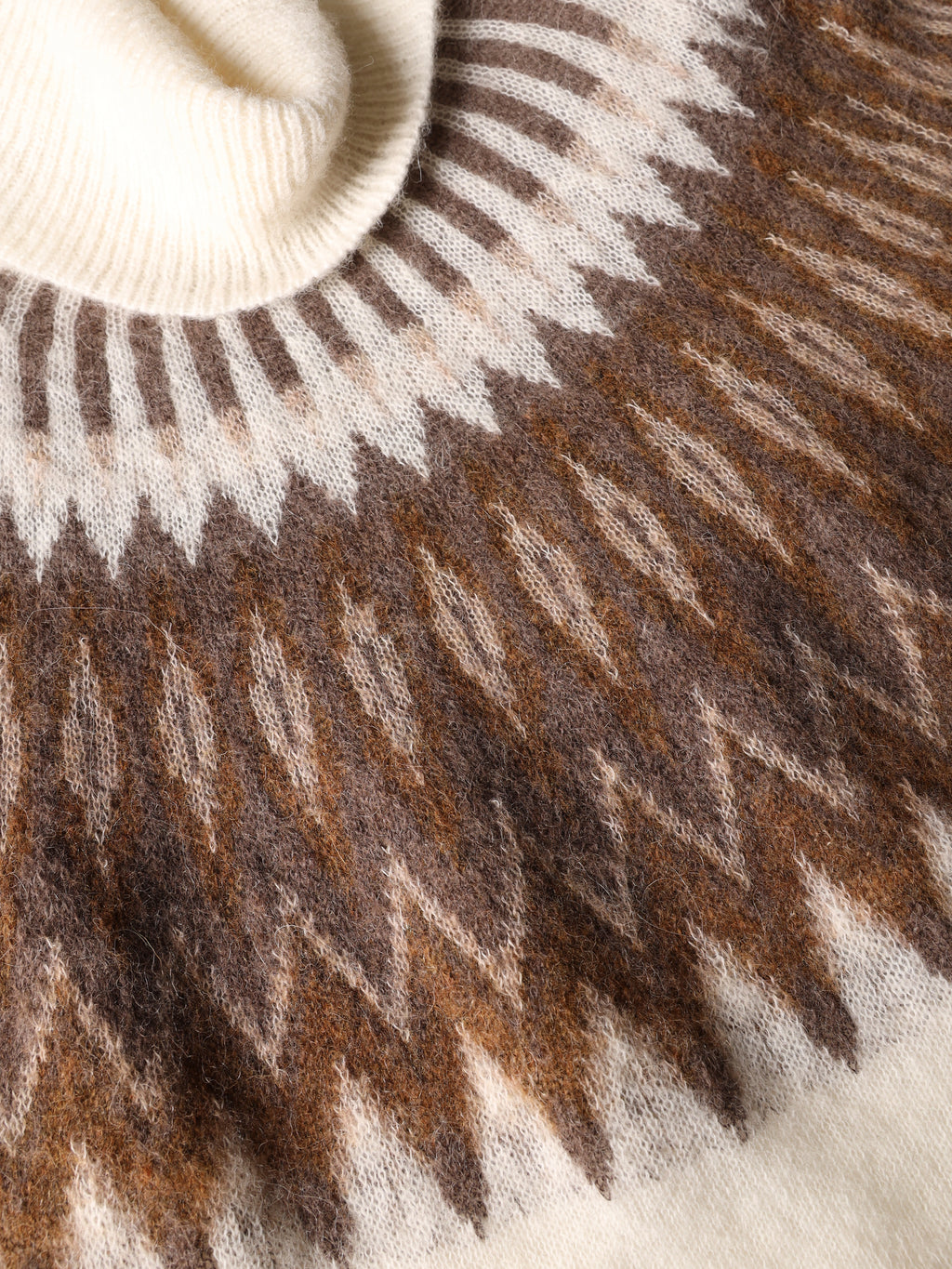 Dolcevita con jacquard nordico