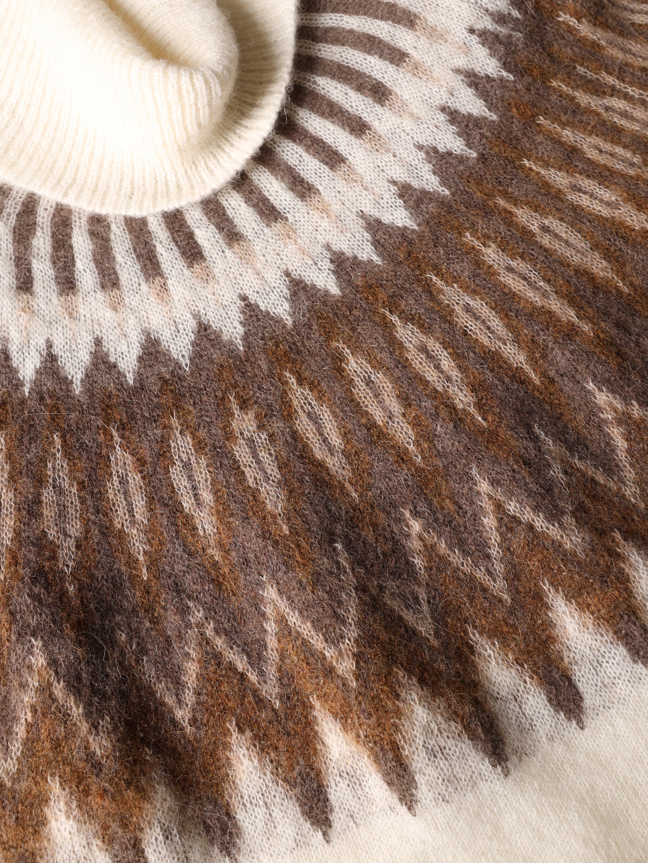 Dolcevita con jacquard nordico