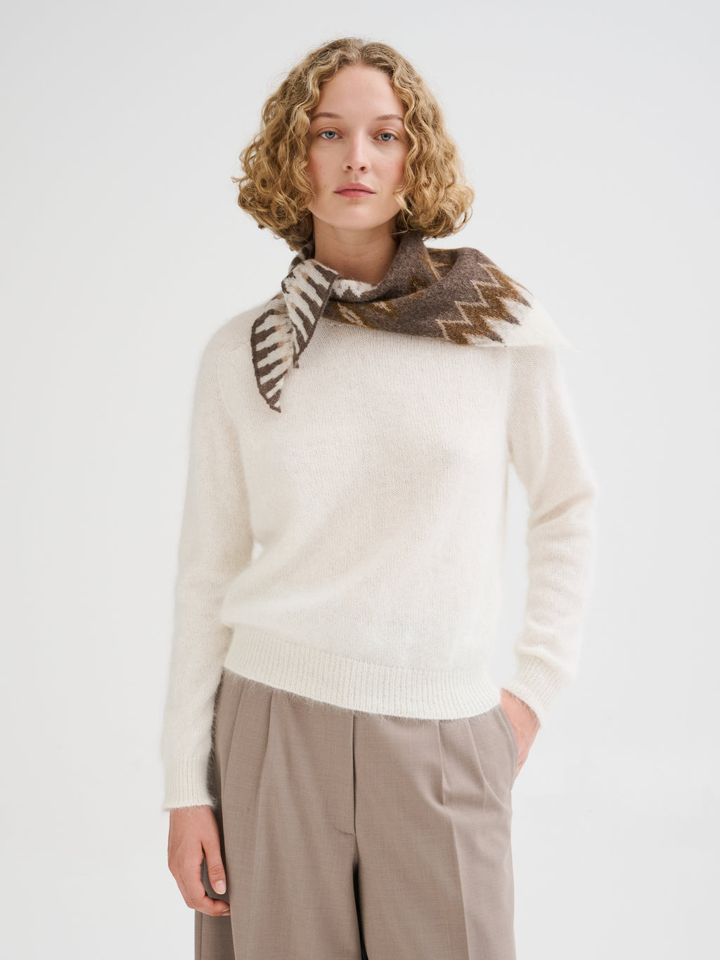 Bandana jacquard nordico
