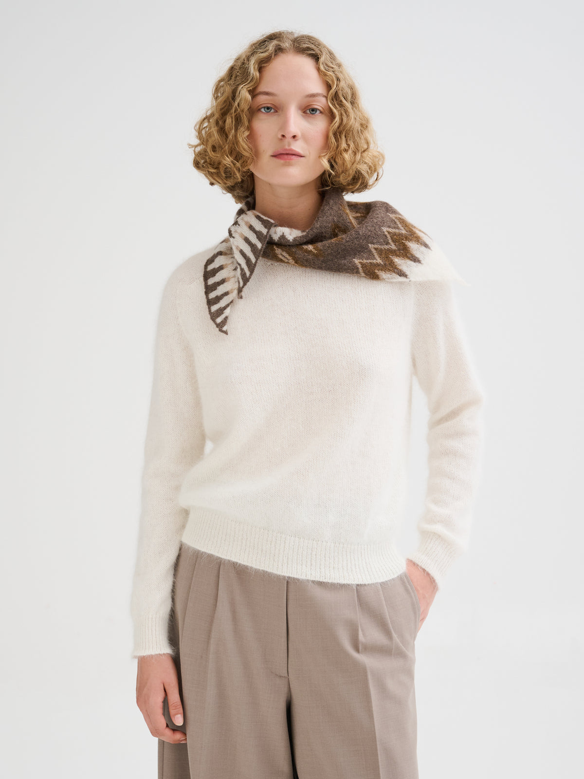 Bandana jacquard nordico