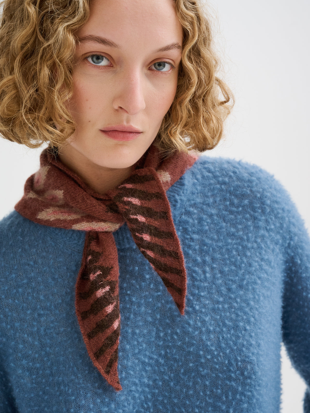 Bandana jacquard nordico