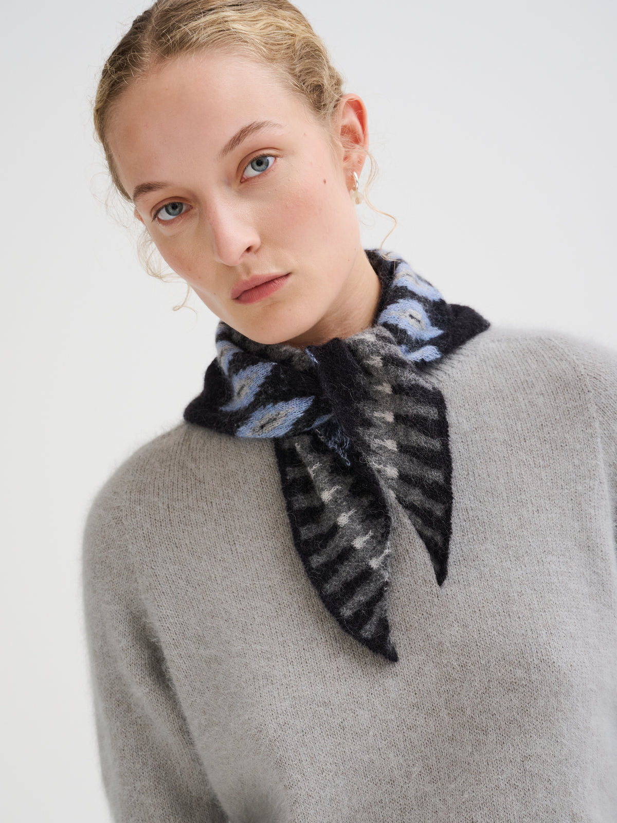 Bandana jacquard nordico
