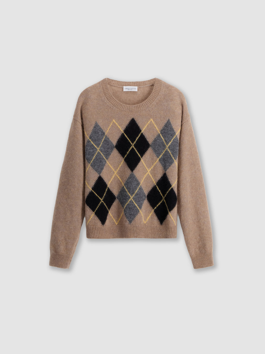 Maglia con motivo Argyle