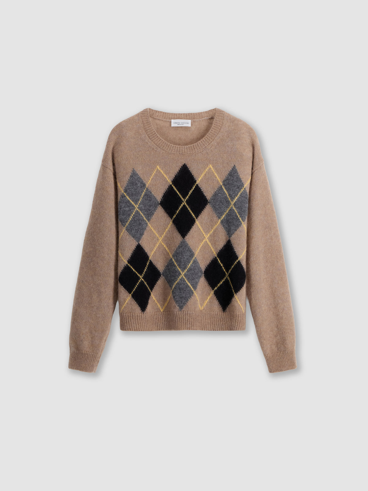 Maglia con motivo Argyle